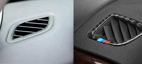 Interior Trim Cover Stickers Real Carbon Fiber for BMW 3 4 Series M3 M4