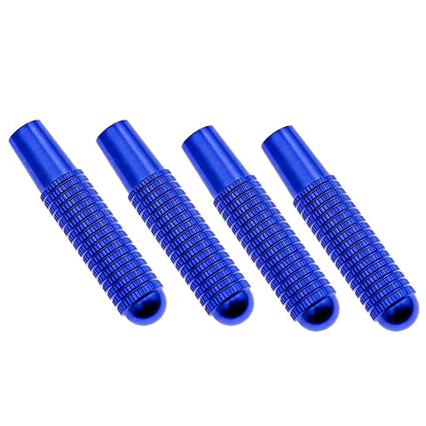 Blue Aluminum Bolt-On Replace Door Lock Knobs Pin For Mercedes C E GLC GLE W205 X205 W166 W213Class