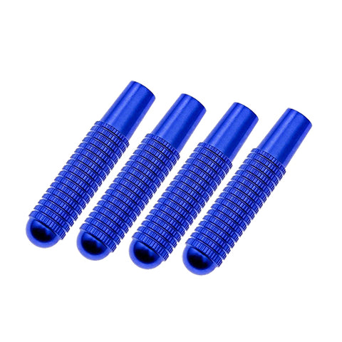 Blue Aluminum Bolt-On Replace Door Lock Knobs Pin For Mercedes C E GLC GLE W205 X205 W166 W213Class