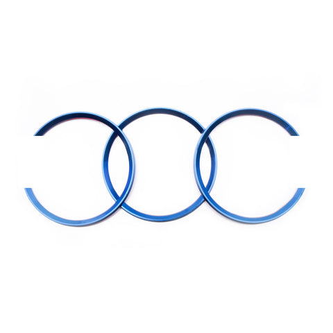 Dashboard Instrument Console Display Decor Ring for Porsche Macan 2014-2017 Red/ Blue/ Silver