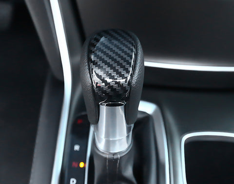 Carbon Fiber Pattern Gear Shift Lever Knob Trim For Honda Accord 2018-2019 10th
