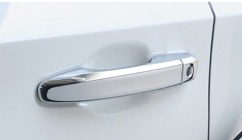 Chrome ABS Car Door Handle Cover Protector Decor Sticker Trim for Honda Accord 10th 2018