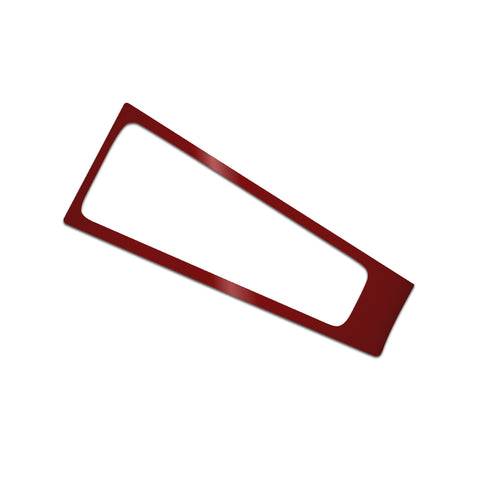 1pcs Red / White / Blue ABS Car Central Console Gear Shift Console Panel Decor Cover for Porsche 911 Boxster Cayman 2013-2019