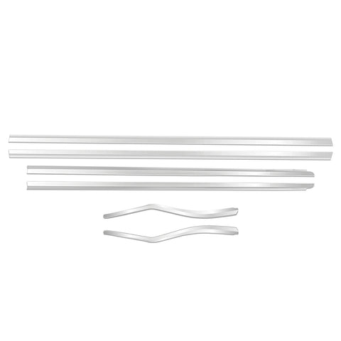 6pcs Stainless Steel Car Window Lower Bottom Frame Cover Molding Trim for Honda Accord 10th 2018 2019