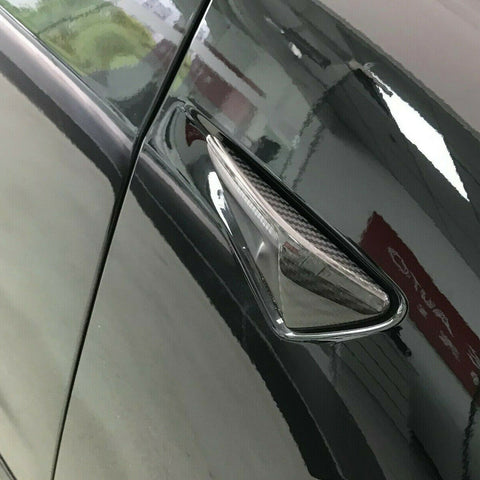 for Tesla Model 3 X S Autopilot Side Marker Turn Signal Cover Trim ABS, Turn Signal Indicator Side Marker Camera Cap Cover