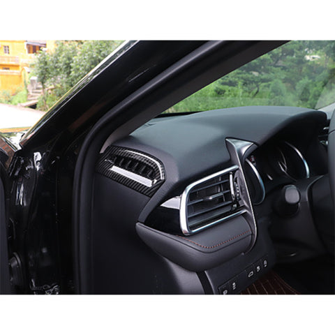 Carbon Fiber Pattern Gear Panel Console AC Vent Handle Cover For Camry 2018-2024