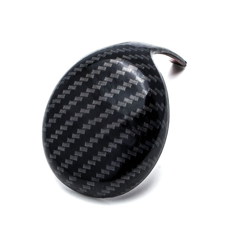 ABS Carbon Fiber Car Interior Center Console Gear Shift Knob Cover Trim for Toyota RAV4 2013-2018