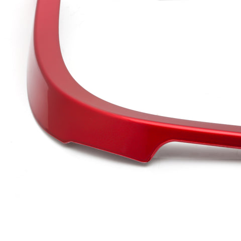 Red Car Interior Center Control Panel Console Strip Trim Molding Cover For Toyota Camry 2018-2024