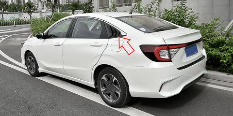 2018 2019 2020 Sedan 4 Door ABS Material Glossy Black Accessories Exterior Decoration