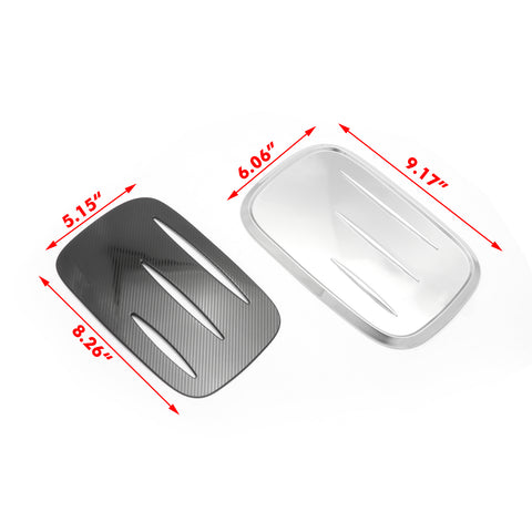 Carbon Fiber Style Fuel Oil Tank Cover Trim Gas Cap Overlay Lid Decoration For Honda CRV CR-V 2017 2018 2019 2020 2021