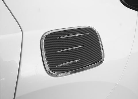 Carbon Fiber Style Fuel Oil Tank Cover Trim Gas Cap Overlay Lid Decoration For Honda CRV CR-V 2017 2018 2019 2020 2021