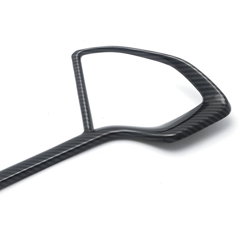 Carbon Fiber Style Dash Board Instrument Panel Dial Dashboard Trim Cover Frame ABS Decal Interior Moulding Accessories for Honda Civic 10th Gen 2016 2017 2018 2019 2020