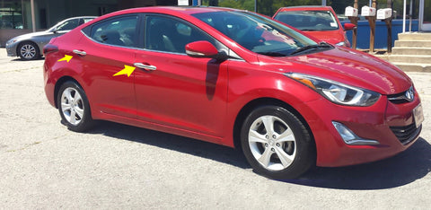 Glossy Chrome Exterior Door Handle Overlay Molding Cover Trims Silver for Toyota Camry 2018-2024