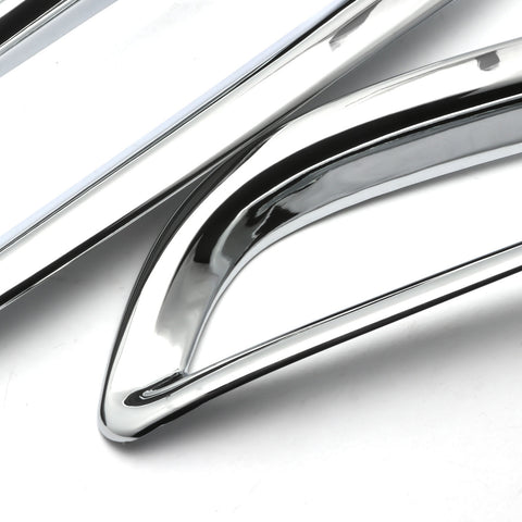 Chrome Rear Tail Fog Light Lamp Cover Molding Trim Reflector Bumper Frame Bezel Overlay for Toyota Camry L LE XLE 2018-2024