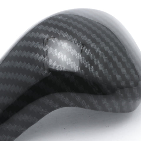 Carbon Fiber Pattern Inner Auto Gear Shift Knob Cover Trim Decoration For Toyota Camry 2018-2024 or Corolla Hatchback or Avalon 2019-2024