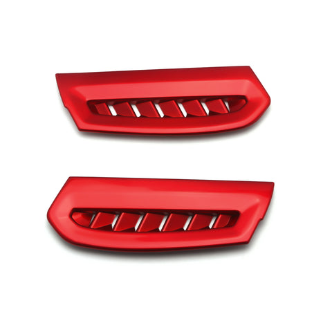 Red Side Console AC Air Vent Outlet Cover Trim For Toyota Camry 2018-2024