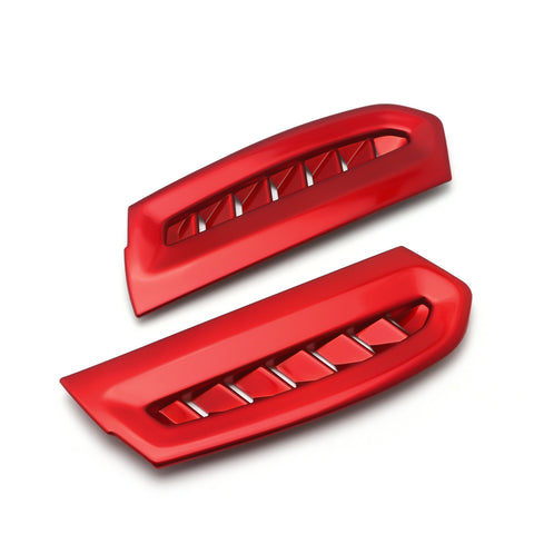 Red Side Console AC Air Vent Outlet Cover Trim For Toyota Camry 2018-2024