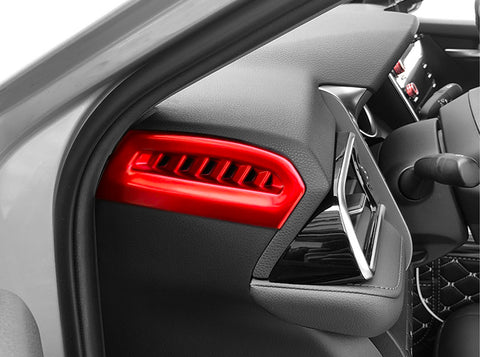 Red Side Console AC Air Vent Outlet Cover Trim For Toyota Camry 2018-2024