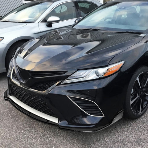 Chrome Stainless Steel Front Fog Light Lamp Frame Cover Trims for Toyota Camry SE XSE 2018 2019 2020