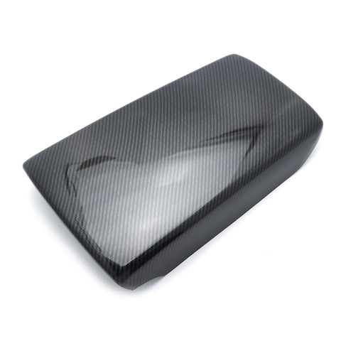 Carbon Fiber Texture Center Gear Shift Armrest Box Panel Trim For Accord 18-22