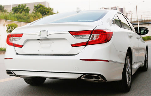 Chrome Rear Trunk Lid Molding Cover Trim Accessories for Honda Accord Sedan 10th 2018 2019 2020