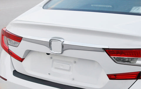 Chrome Rear Trunk Lid Molding Cover Trim Accessories for Honda Accord Sedan 10th 2018 2019 2020