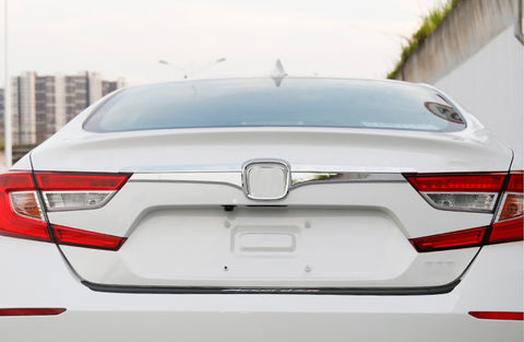 Chrome Rear Trunk Lid Molding Cover Trim Accessories for Honda Accord Sedan 10th 2018 2019 2020