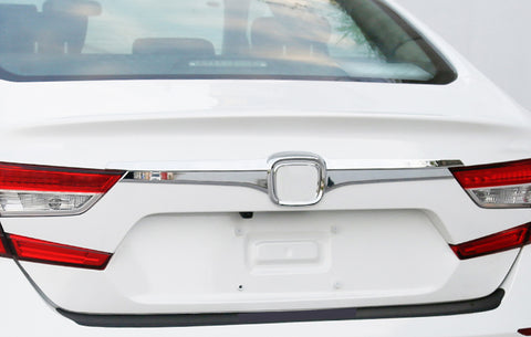 Chrome Rear Trunk Lid Molding Cover Trim Accessories for Honda Accord Sedan 10th 2018 2019 2020