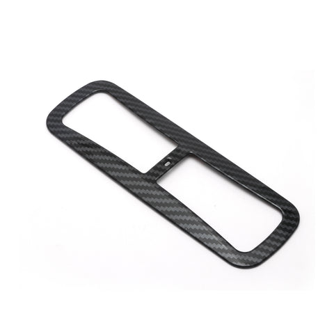 Carbon Fiber Style Car Rear Reading Light Lamp Frame Trim Cover Fit for Honda Accord 2018 2019 2020