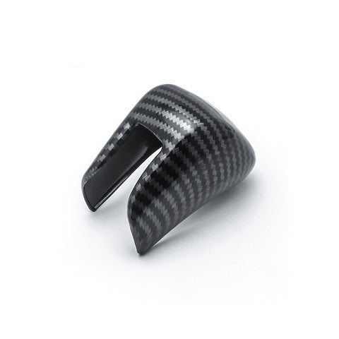 Car Interior Gear Shift Level Knob Cover Trim for Honda Accord 10th Gen 2018 2019 2020 (Carbon Fiber Style Gear Shift Knob Trim)