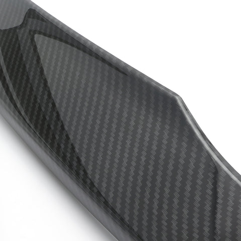 Front Bumper Lip Protector Carbon Fiber Pattern Decor Cover Trim For Honda Accord 2018 2019 2020 10th Generation Only Sedan