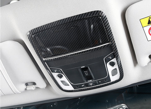 Carbon Fiber Style Console Function Button Armrest Box Trim For Accord 2018-22