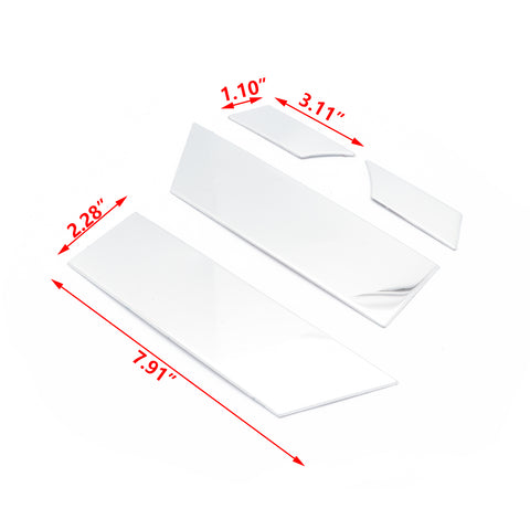 Chrome Stainless Steel Front Grille Grill Panel Decoration Cover Molding Trim for Honda Accord Sedan 10th 2018 2019 2020