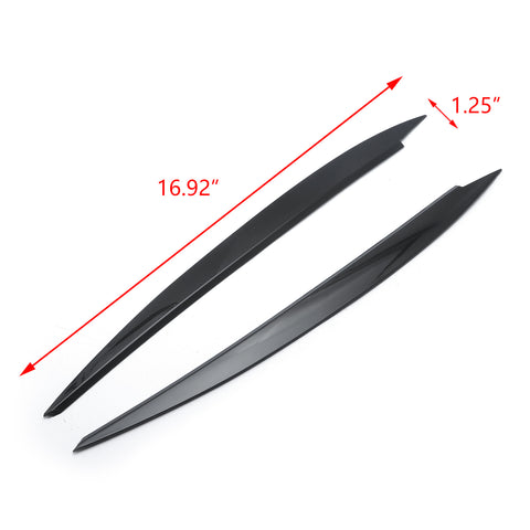 Headlight Eye Lid Eyebrow Cover, Headlights Eyebrow Eyelids Headlight Covers for Volkswagen VW Golf 7 GTI MK7