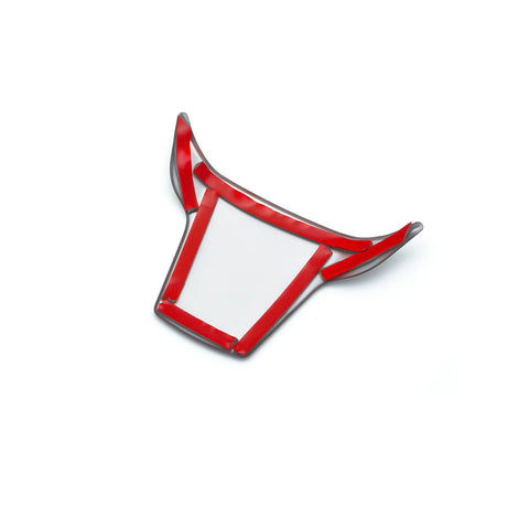 Chrome Steel Interior Steering Wheel Panel Lip Cover Trim for Honda Civic 10th Gen 2016-2021,CRV 2017-2022