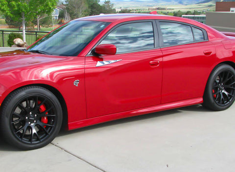 Silver Racing Style Air Flow Intake Sticker Hood Fender Vent Cover For Car Body Door Side Universal Fit Cars 1 Pair