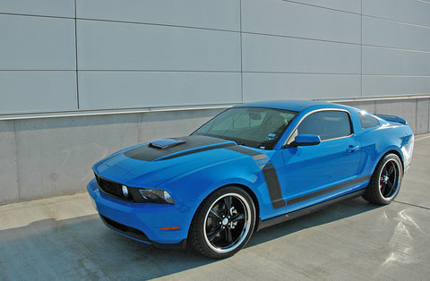 Universal Fit Car Air Flow Vent Intake Hood Scoop Bonnet Vent Decorative Cover 10"x7" inches (Glossy Black)