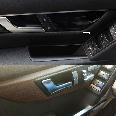 Matte Silver Inner Left Door Handle Repair For Mercedes-Benz C250 C300 C350 GLK