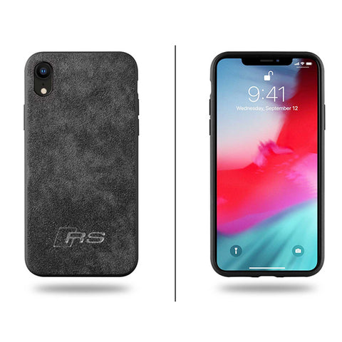 Luxury Super Slim Leather Alcantara Suede Durable Protective Cover Case for iPhone X / 7 / 8 / 7 plus / 8 plus/ Xs/ Xs MAX/ XR (2017 2018)