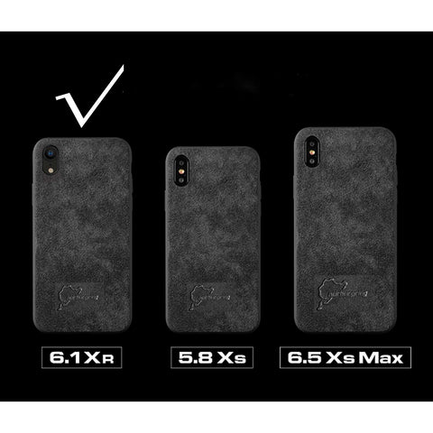 Luxury Super Slim Leather Alcantara Suede Durable Protective Cover Case for iPhone X / 7 / 8 / 7 plus / 8 plus/ Xs/ Xs MAX/ XR (2017 2018)