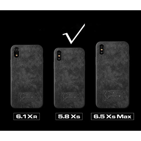 Luxury Super Slim Leather Alcantara Suede Durable Protective Cover Case for iPhone X / 7 / 8 / 7 plus / 8 plus/ Xs/ Xs MAX/ XR (2017 2018)