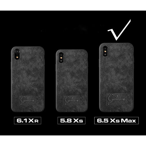 Luxury Super Slim Leather Alcantara Suede Durable Protective Cover Case for iPhone X / 7 / 8 / 7 plus / 8 plus/ Xs/ Xs MAX/ XR (2017 2018)