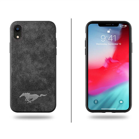 Luxury Super Slim Leather Alcantara Suede Durable Protective Cover Case for iPhone X / 7 / 8 / 7 plus / 8 plus/ Xs/ Xs MAX/ XR (2017 2018)