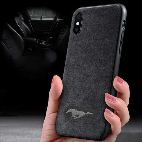 Luxury Super Slim Leather Alcantara Suede Durable Protective Cover Case for iPhone X / 7 / 8 / 7 plus / 8 plus/ Xs/ Xs MAX/ XR (2017 2018)