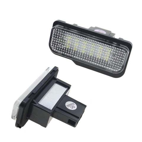 White Can-bus 18 SMD LED License Plate Lights Bulbs for 2012-2016 Tesla Model S