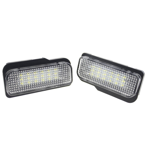 White Can-bus 18 SMD LED License Plate Lights Bulbs for 2012-2016 Tesla Model S