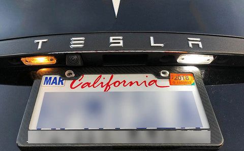 White Can-bus 18 SMD LED License Plate Lights Bulbs for 2012-2016 Tesla Model S