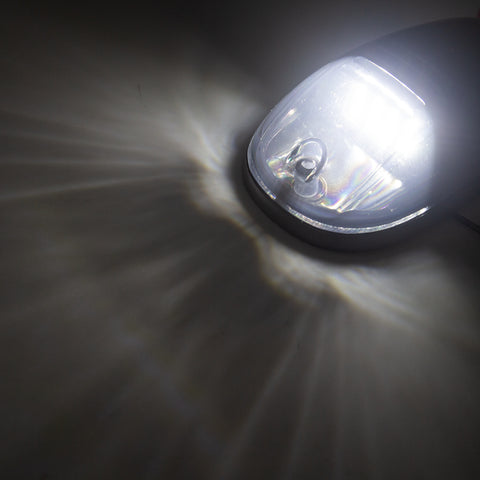 Cab Marker Light - 5 x Amber Smoked Lens LED Clearance Lamp Roof Rooftop Driving Light with Wiring Harness for Dodge RAM 1500