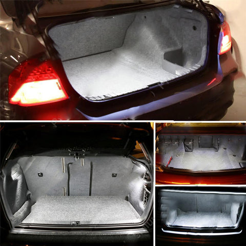 10x Light Bulbs SMD Interior LED Lights Package Kit For 2015 & up Chevy Colorado White\ Blue