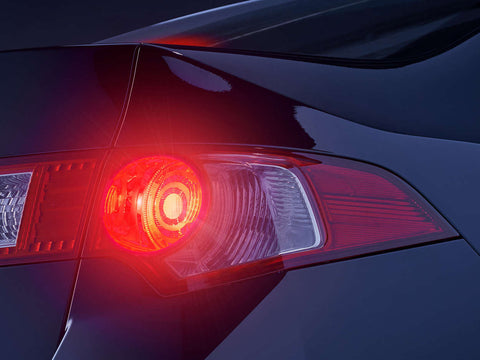 2x Red 7440 7443 54-SMD LED Bulbs For Tail Brake High Mount Stop Light